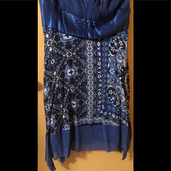 Blue cocktail dress - Picture 3 of 7